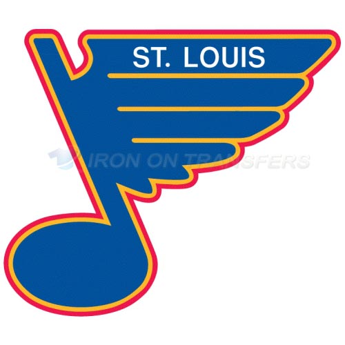 St.Louis Blues Iron-on Stickers (Heat Transfers)NO.330